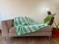 Manta Menta Silvestre  125x125cm